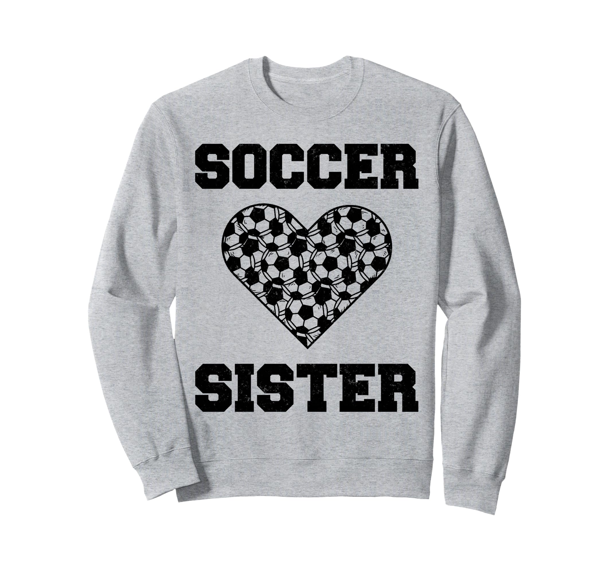 Soccer Sister Family Matching Sweatshirt - Custom Art Print Men Women