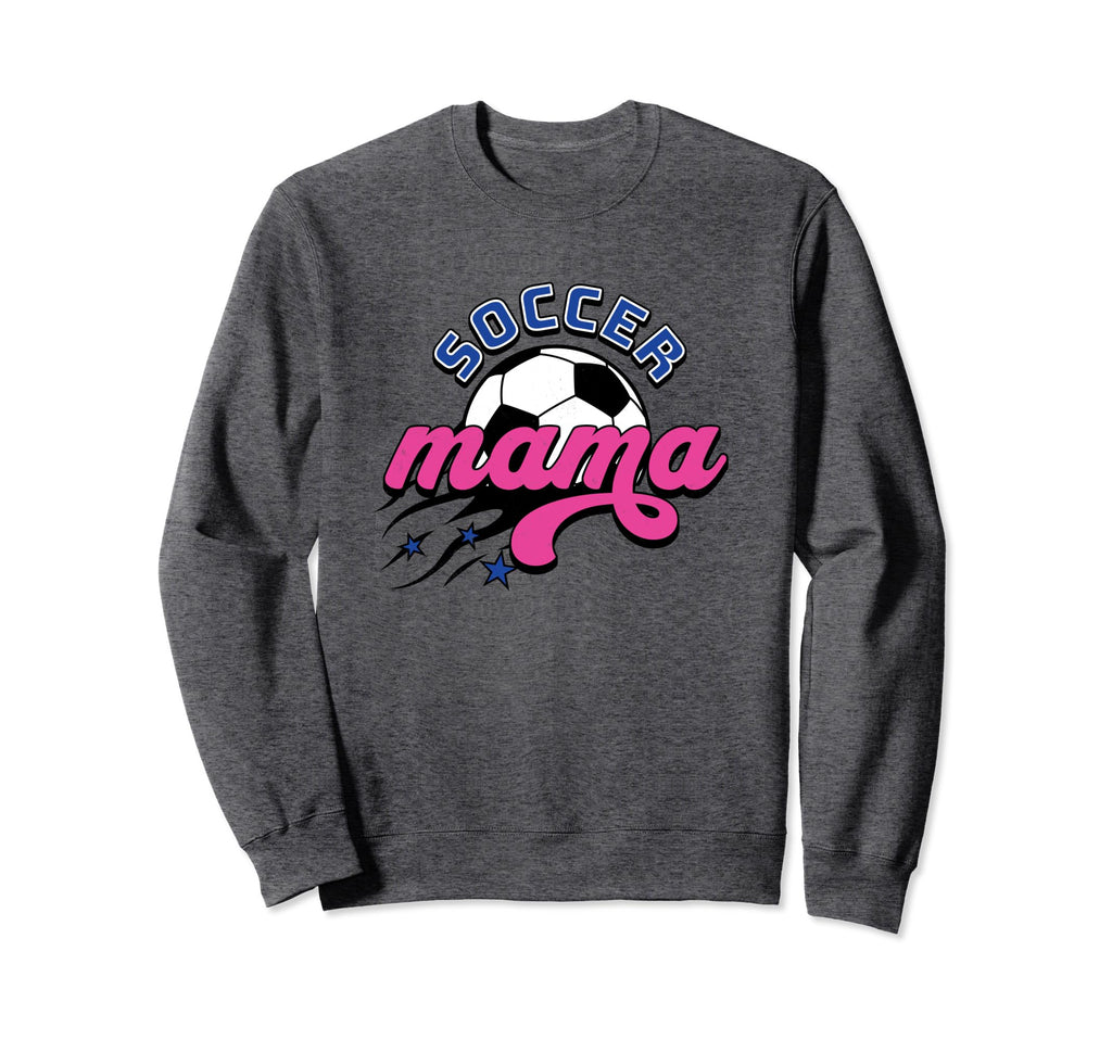 Soccer Mama Soccer Mom Casual Sweatshirt - Unique Graphic Men Women