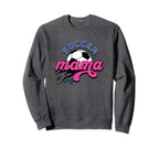 Soccer Mama Soccer Mom Casual Sweatshirt - Unique Graphic Men Women