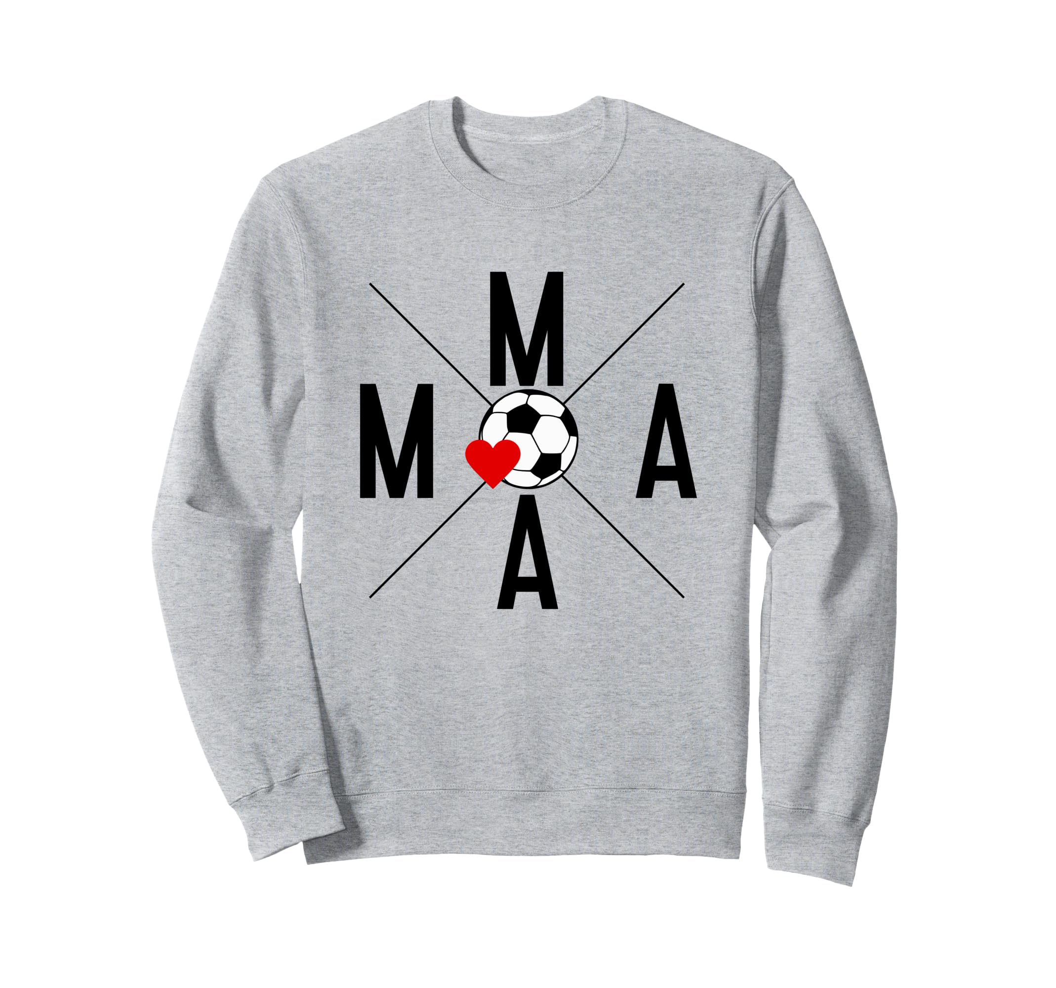 Soccer Mom Sports Gameday Mama Sweatshirt - Trendy Graphic Men Women