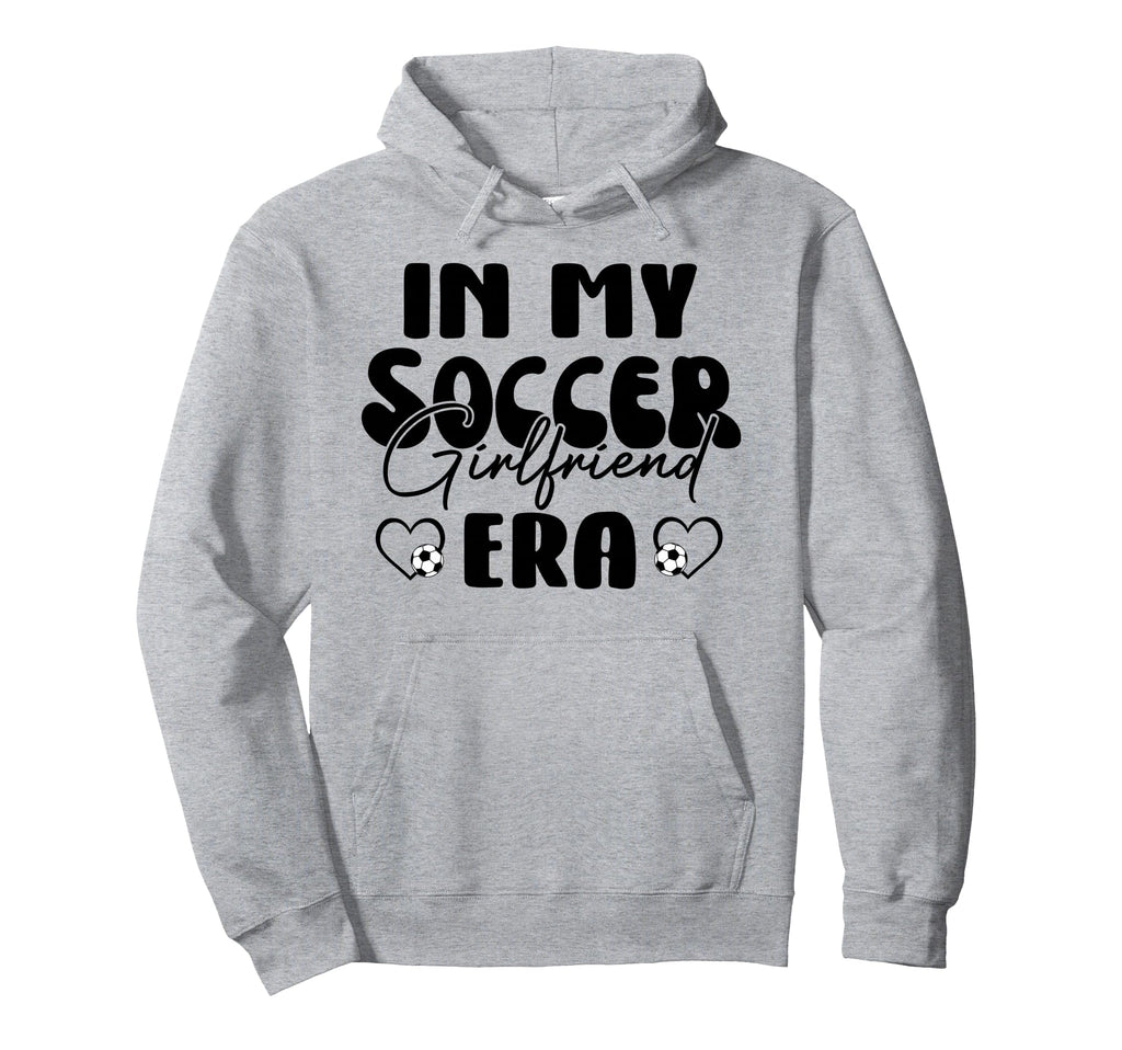 Proud Soccer Girlfriend My Soccer Hoodie - Minimalist Print Unisex