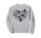 Soccer Heart Soccer Player Sweatshirt - Aesthetic Graphic for Adults