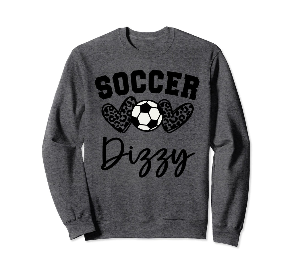 Soccer Dizzy Matching Family Soccer Sweatshirt - Novelty Apparel for Adults