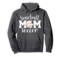 Soccer Baseball Mom Ballers Baseball Hoodie - Trendy Graphic Men Women