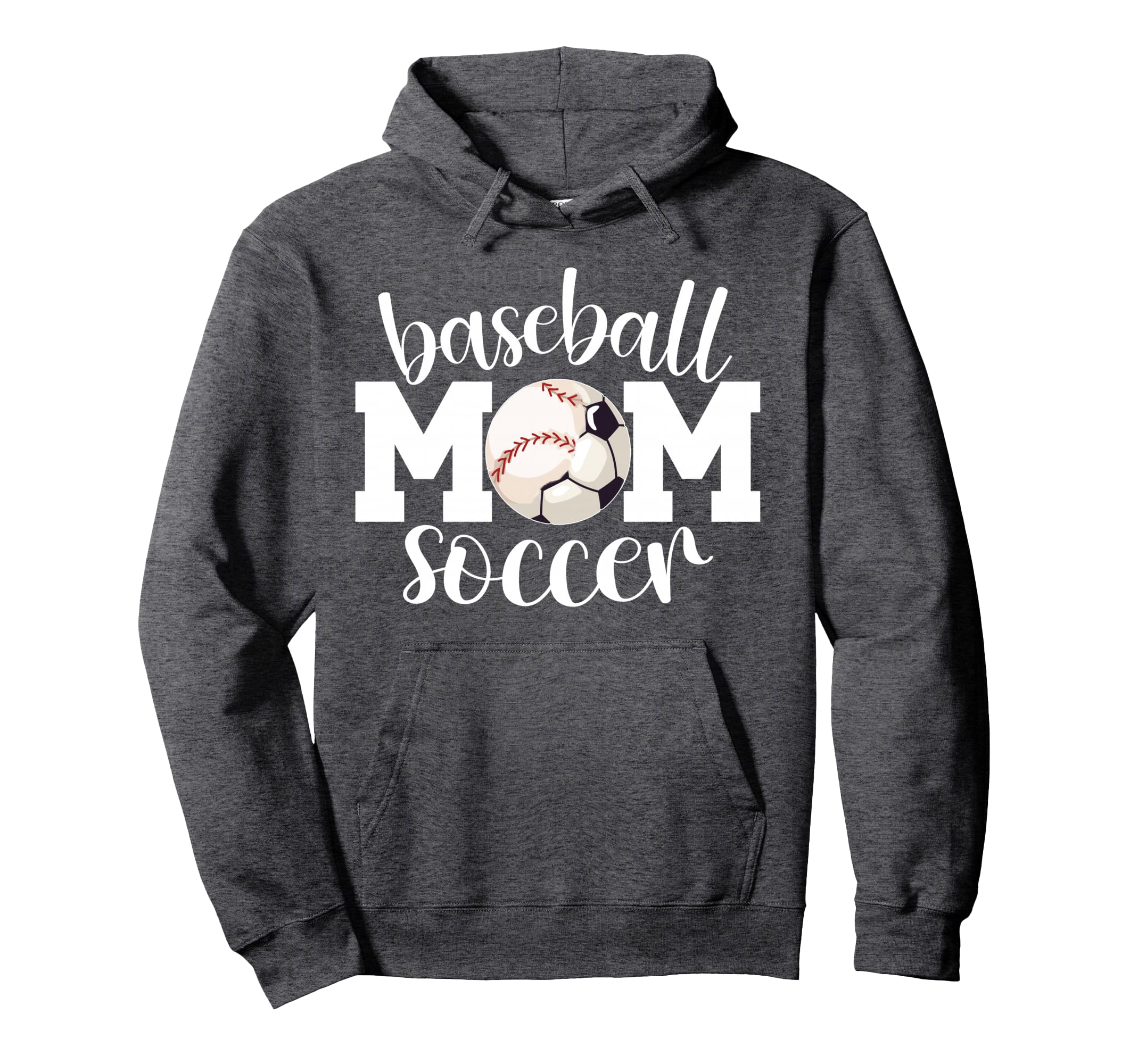 Soccer Baseball Mom Ballers Baseball Hoodie - Trendy Graphic Men Women