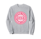 Living That Futsal Mom Life Sweatshirt - Aesthetic Graphic for Adults