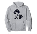 Funny Manga Comic Soccer Football Player Hoodie - Minimalist Print Unisex