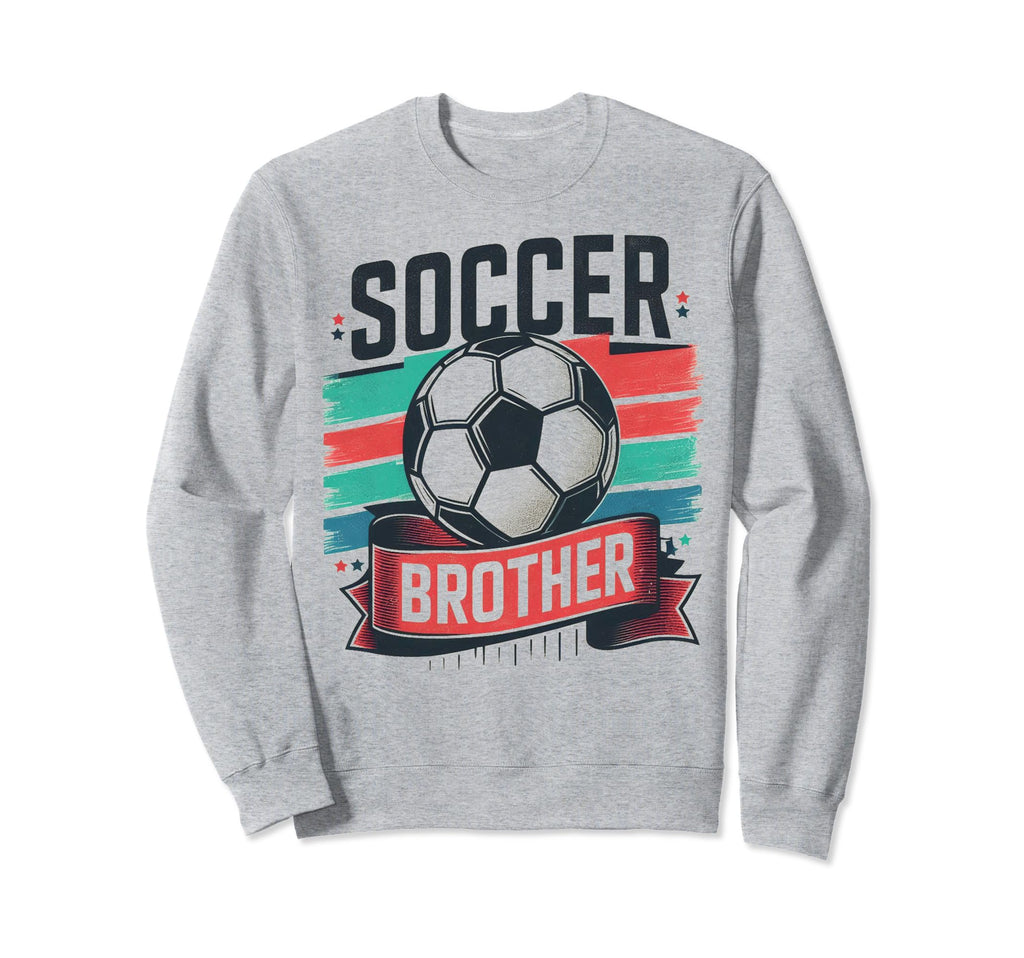 Soccer Brother Family Matching Sweatshirt - Aesthetic Graphic Men Women