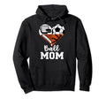 Ball Mom Funny Soccer Football Hoodie - Fun Novelty Design Unisex