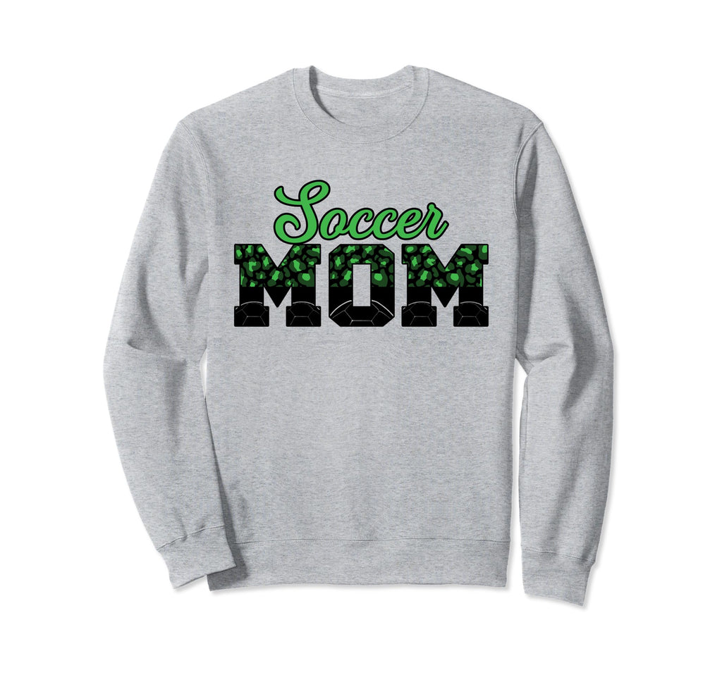 Soccer Mom Leopard Sweatshirt - Aesthetic Graphic Men Women