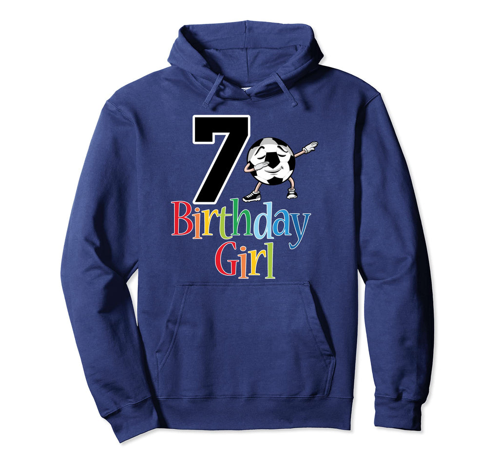 7Th Birthday Soccer Dabbing Ball Hoodie - Custom Art Print Men Women