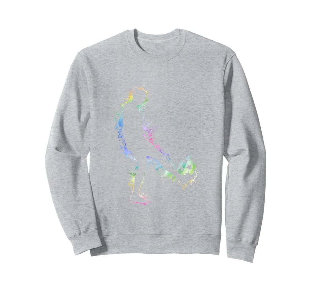 Soccer Silhouette Sweatshirt - Casual Everyday Wear for Adults
