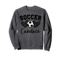 Soccer Candace Matching Family Soccer Sweatshirt - Minimalist Print Unisex