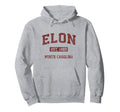 Elon North Carolina Nc Athletic Sports Hoodie - Novelty Apparel Unisex