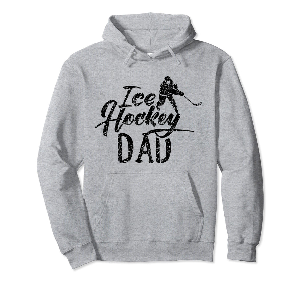 Ice Hockey Dad Coach Player Team Hobby Hoodie - Novelty Apparel Unisex