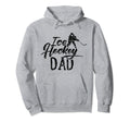 Ice Hockey Dad Coach Player Team Hobby Hoodie - Novelty Apparel Unisex