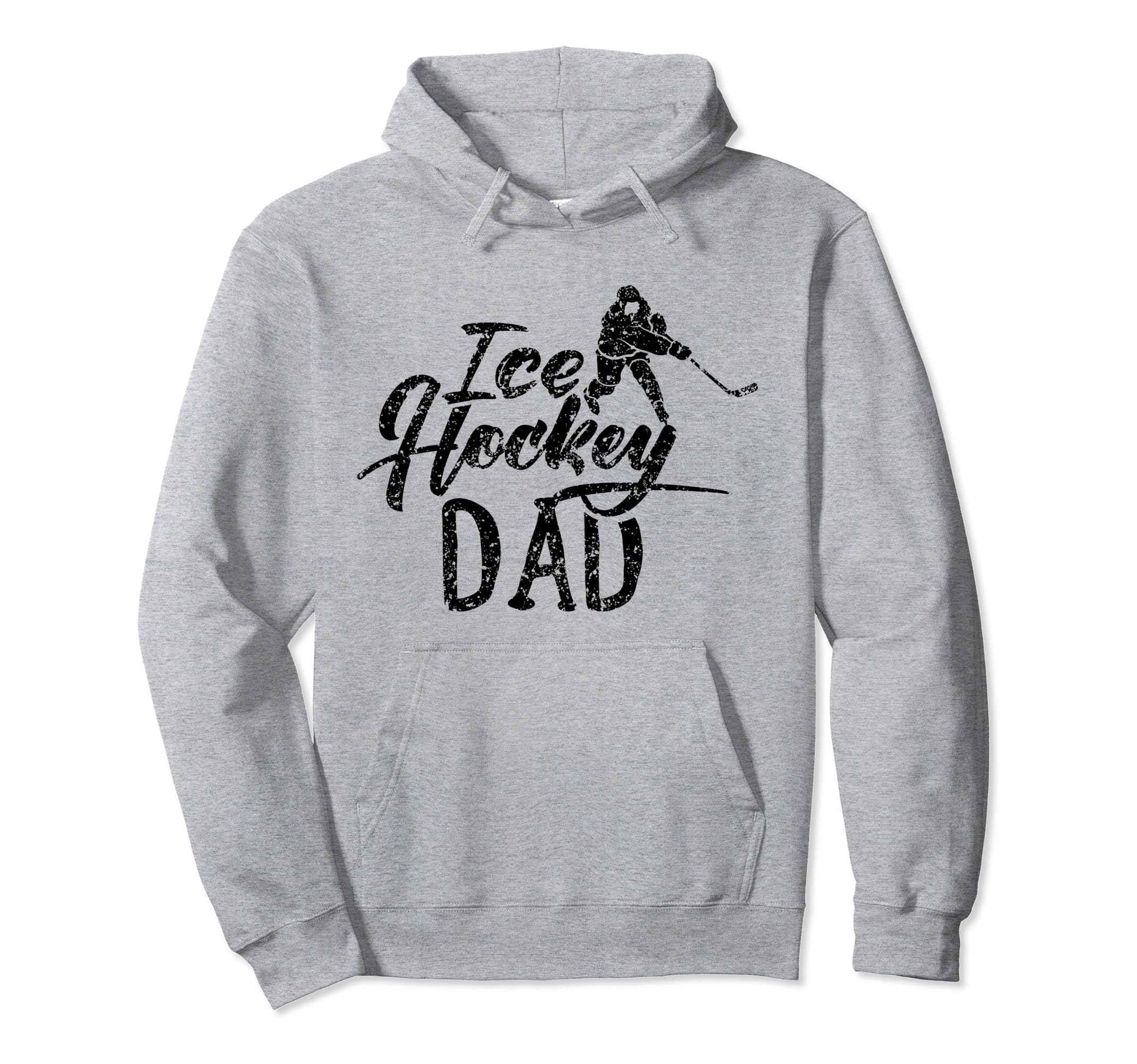 Ice Hockey Dad Coach Player Team Hobby Hoodie - Novelty Apparel Unisex