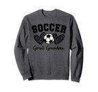 Soccer Great Grandma Matching Sweatshirt - Fun Novelty Design Men Women