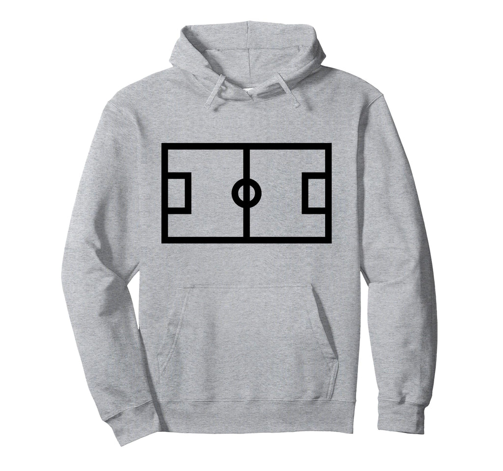 Soccer Field Costume Hoodie - Novelty Apparel Men Women