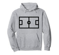 Soccer Field Costume Hoodie - Novelty Apparel Men Women