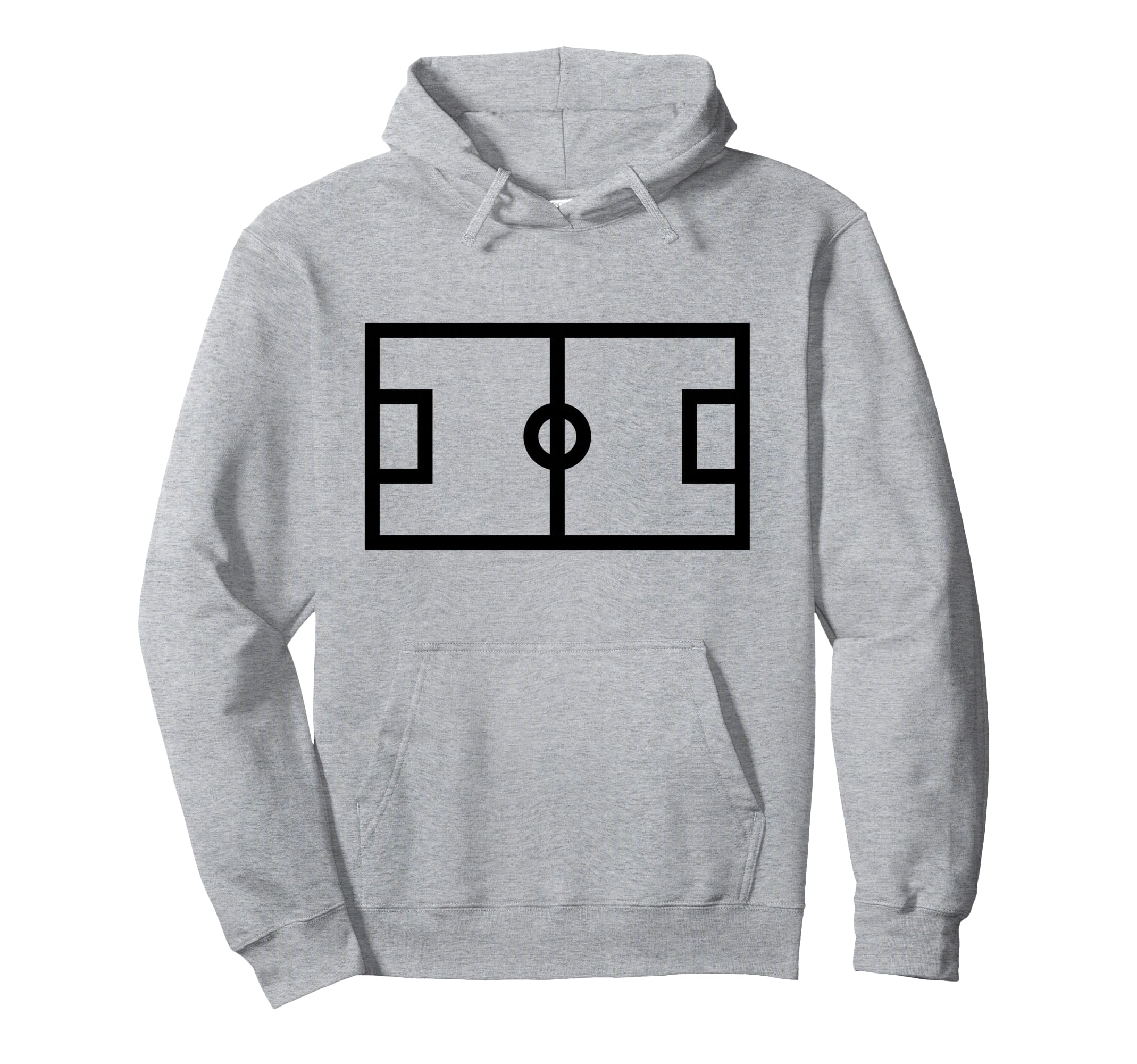 Soccer Field Costume Hoodie - Novelty Apparel Men Women