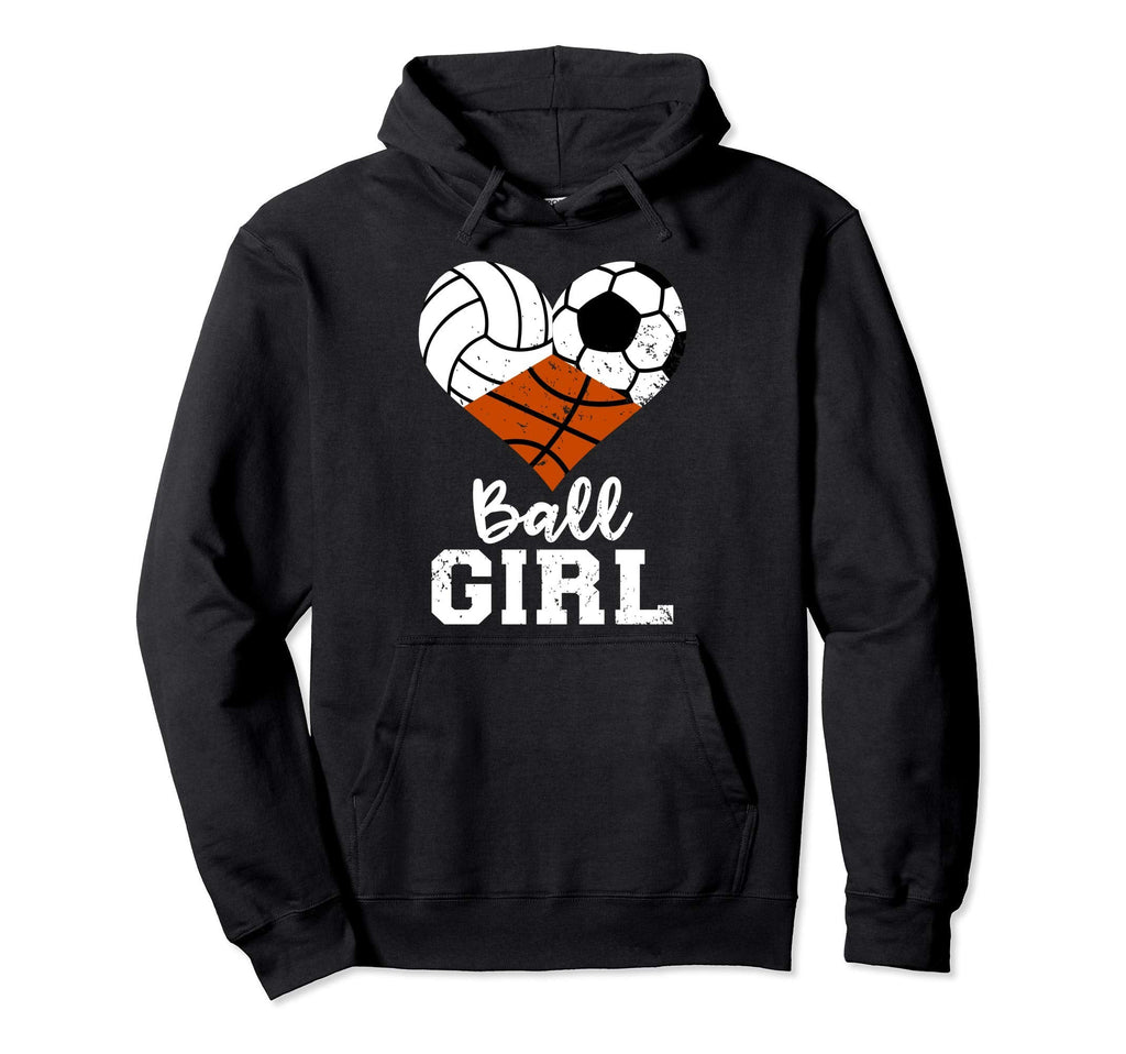 Ball Funny Volleyball Soccer Hoodie - Fun Novelty Design for Adults