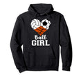 Ball Funny Volleyball Soccer Hoodie - Fun Novelty Design for Adults