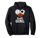 Ball Funny Volleyball Soccer Hoodie - Fun Novelty Design for Adults