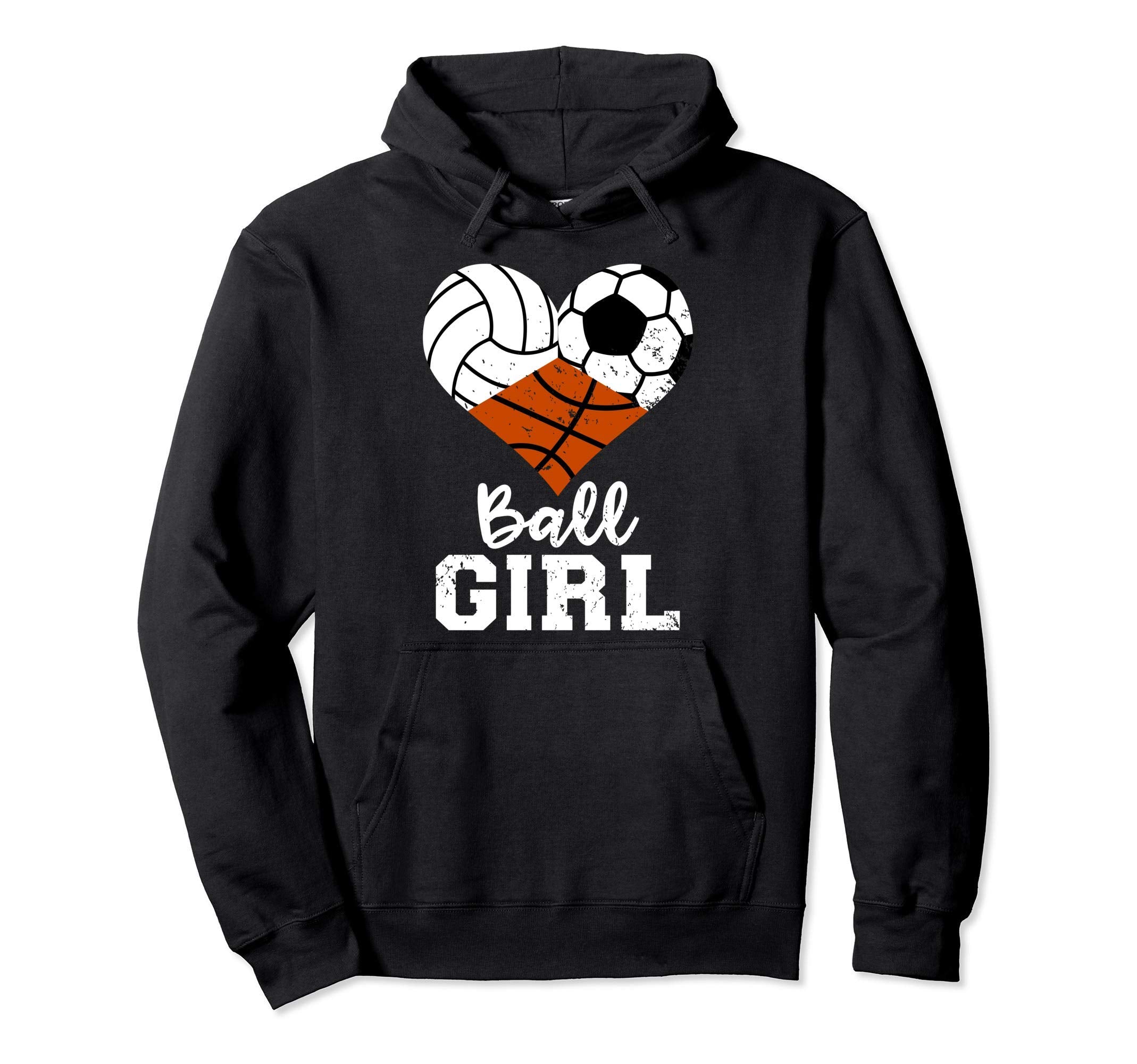 Ball Funny Volleyball Soccer Hoodie - Fun Novelty Design for Adults
