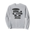 Funny Soccer Senior Mom 2026 Sweatshirt - Custom Art Print Men Women