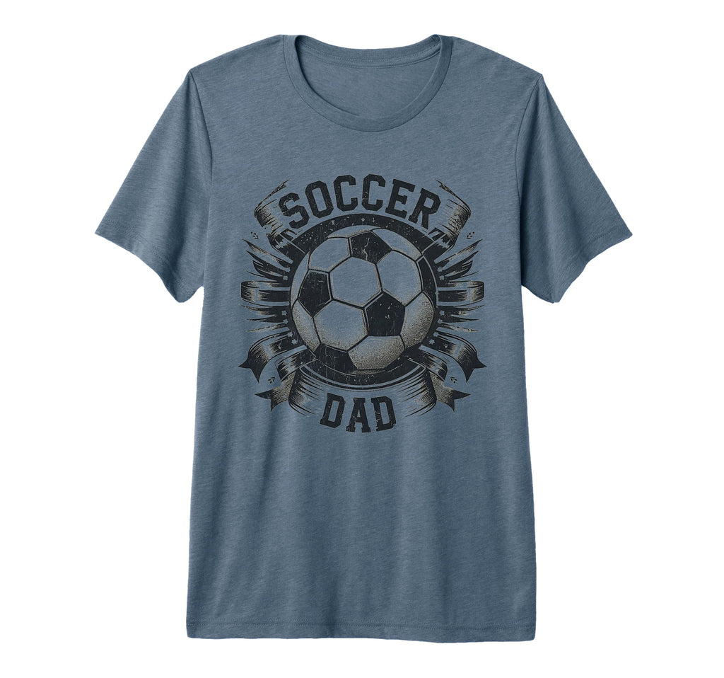 Soccer Dad Family Matching Dad Fathers T-Shirt - Graphic Print Men Women