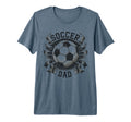Soccer Dad Family Matching Dad Fathers T-Shirt - Graphic Print Men Women