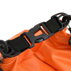 Dry Bag with Zipper Orange 4 gal PVC
