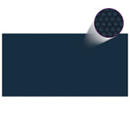 Floating PE Solar Pool Film 288.2"x144.1" Black and Blue