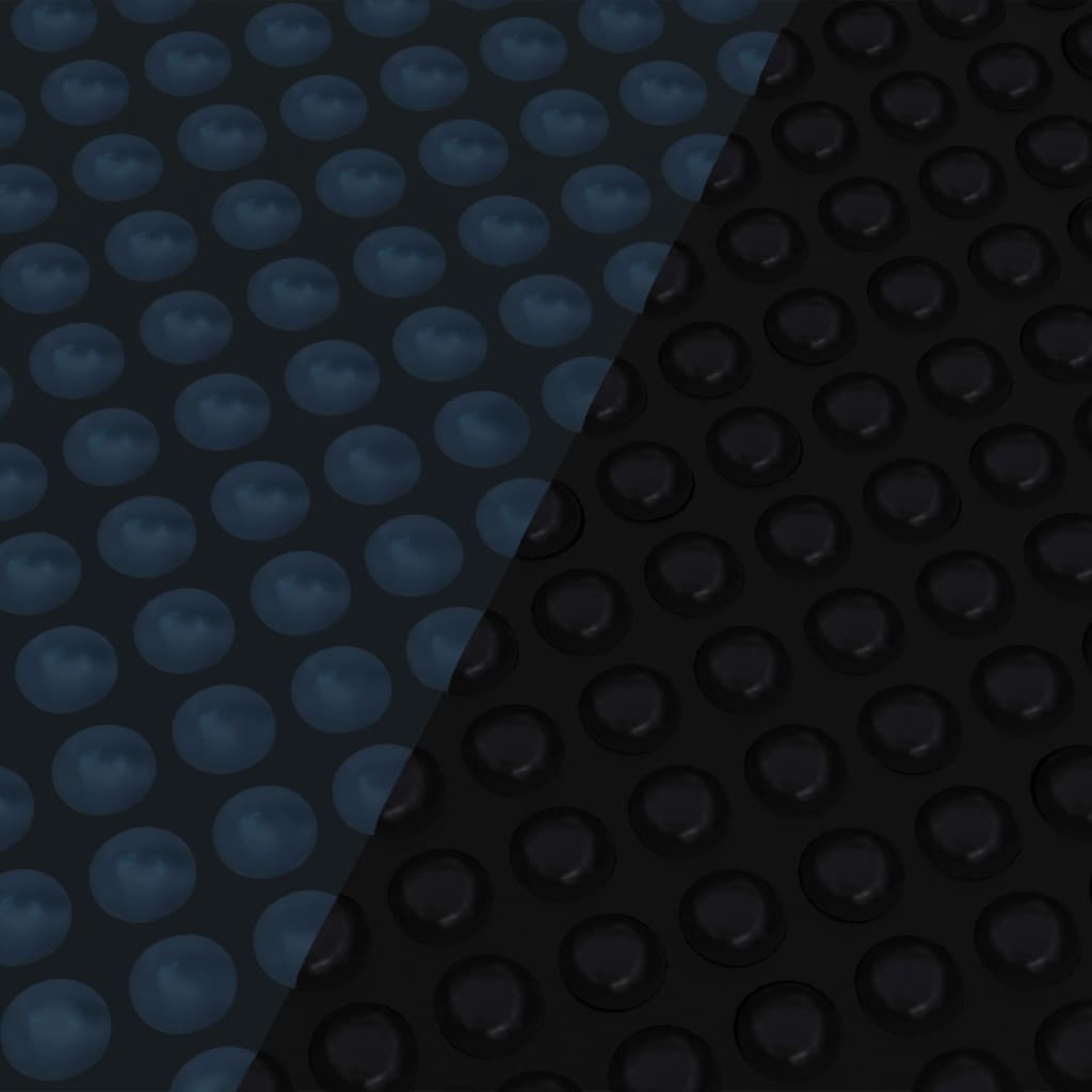 Floating PE Solar Pool Film 288.2"x144.1" Black and Blue