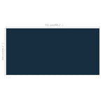 Floating PE Solar Pool Film 288.2"x144.1" Black and Blue