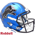 Detroit Lions Helmet Riddell Replica Full Size Speed Style On-Field Alternate 2024