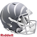 Cincinnati Bengals Helmet Riddell Authentic Full Size Speed Style Slate Alternate
