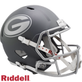 Georgia Bulldogs Helmet Riddell Replica Full Size Speed Style Slate Alternate