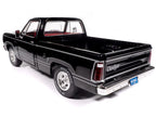 1979 Dodge Adventurer Sweptline Pickup Truck Black with Red Interior "American Muscle" Series 1/18 Diecast Model Car by Auto World