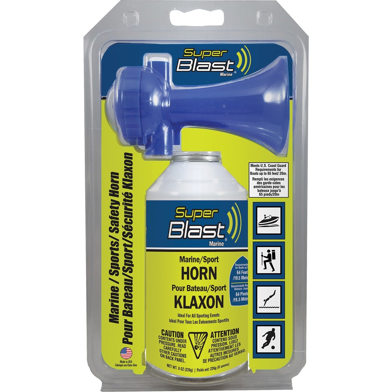 Super Blast SB8-018-016 Air Horn, 8oz