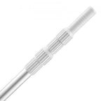 Pool Pole, 3.4 to 15 Ft Telescoping Swimming Pool Cleaning Poles, Professional Adjustable Telescopic Pole with 2 Extension Poles, Heavy Duty Cleaner Stick for Skimmer Net, Brush, Vacuum Head