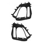 Cab Enclosure Upper Doors, Compatible with Polaris RZR XP 1000/XP Turbo 2014-2023, Soft Upper Doors, Windproof Upgraded Zipper UTV Soft Side Window Kit, Work with Side Mirrors and Windshields