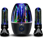 beFree Sound 2.1 Channel Bluetooth Multimedia LED Dancing Water Sound System