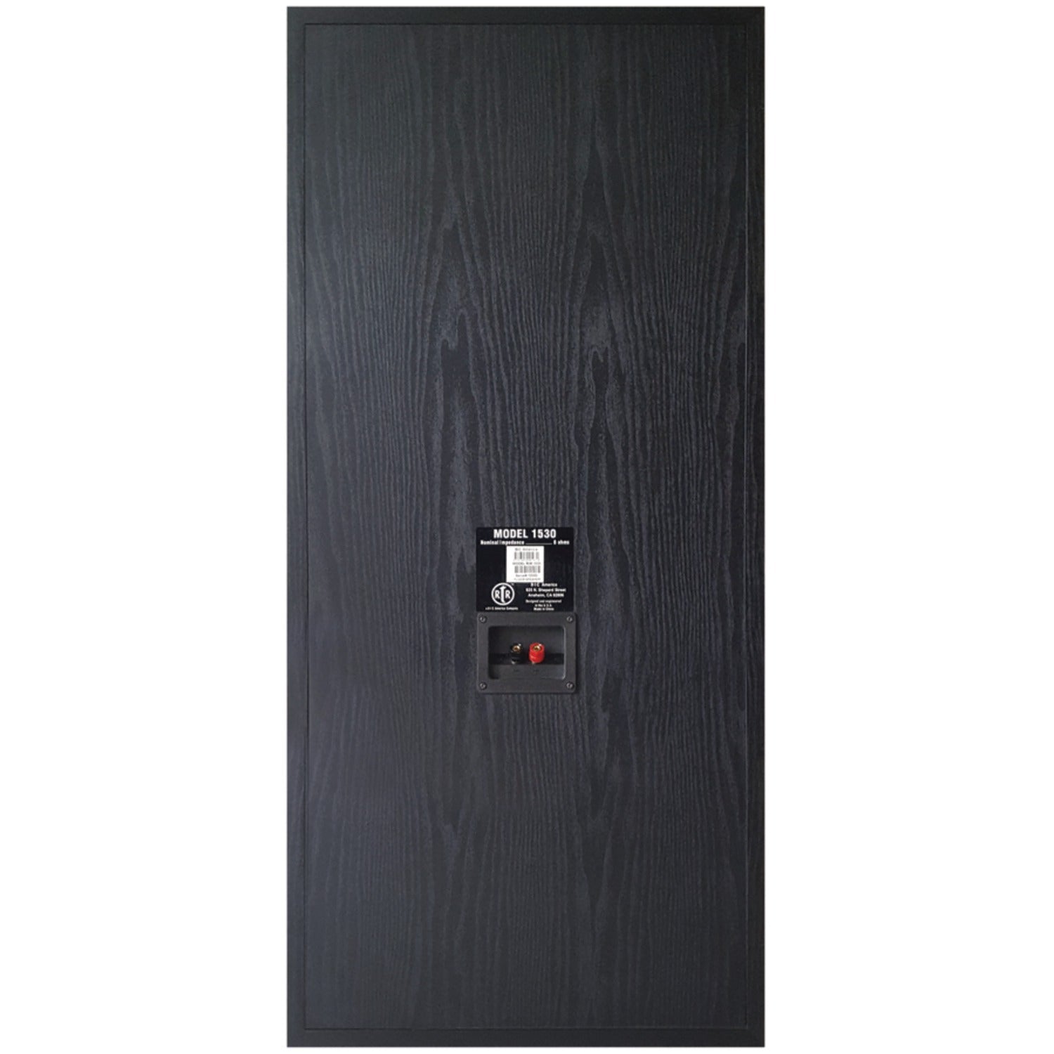 BIC America RTR1530 RtR Series RtR 1530 15-In. Indoor 3-Way Tower Speaker, 325 Watts, Black