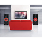 BIC America RTR1530 RtR Series RtR 1530 15-In. Indoor 3-Way Tower Speaker, 325 Watts, Black