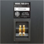 BIC America RTR-EV15 RtR Eviction Series RtR-EV15 15-In. Indoor 3-Way Bi-Ampable Tower Speaker, 430 Watts