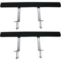 Boat Trailer Guide-ons, 48", 2 PCS Rustproof Steel Trailer Guide ons, Trailer Guides with Carpet-Padded Boards, Mounting Parts Included, for Ski Boat, Fishing Boat or Sailboat Trailer