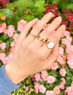 Howlite Stone Ring