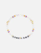 Come Lord Letter Bracelet